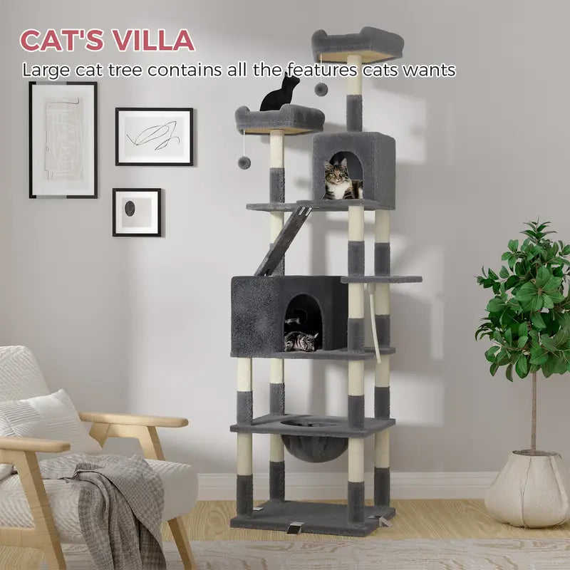 Dogat 208cm Super - Sized Indoor Cat Tree