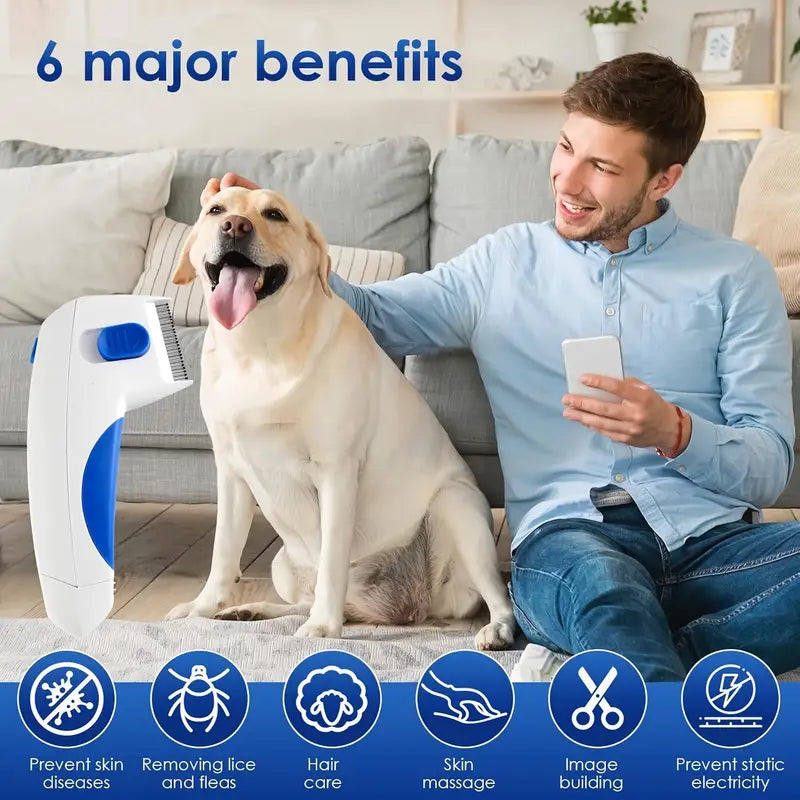 Flea Comb For Dogs And Cats