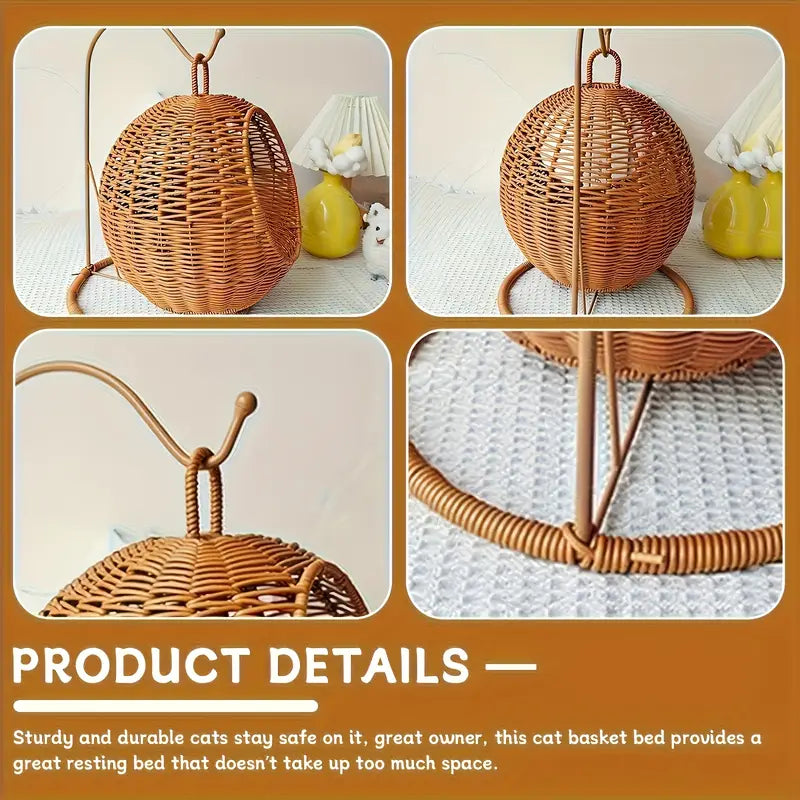 1pc Creative Storage Basket Hanging Hammock
