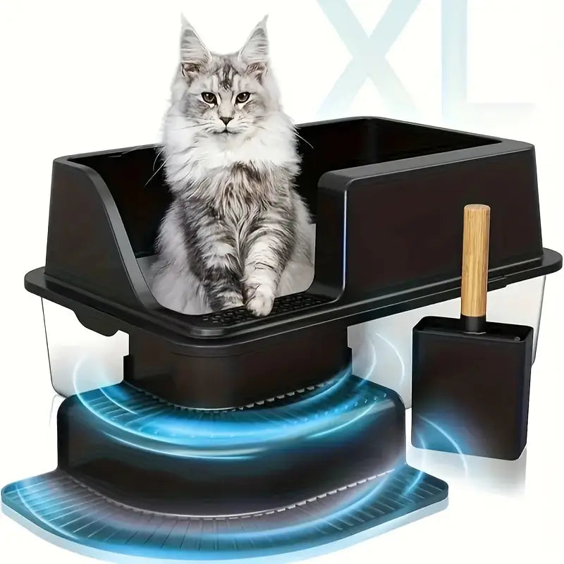 xtra Large Stainless Steel Cat Litter Pan