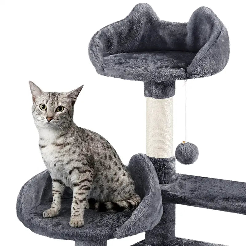 Yaheetech 170cm Cat Tree Tower Multilevel Cat Play House